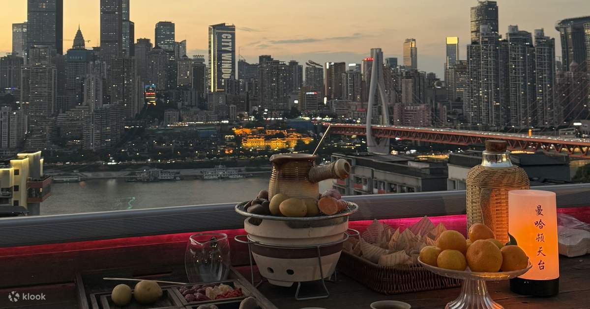 Терраса Manhattan на закате